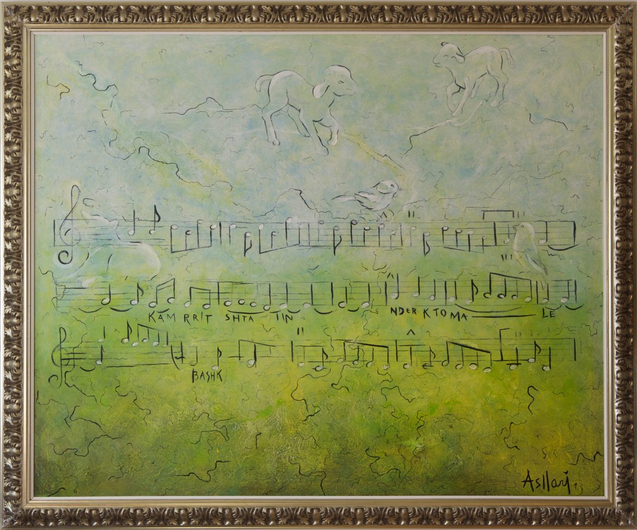 Baresha_SAM-Samedin ASLLANI, Artiste Peintre Lausanne Suisse +41798496720_Nexhmije Pagarusha_Baresha(Rexho Mulliqi)