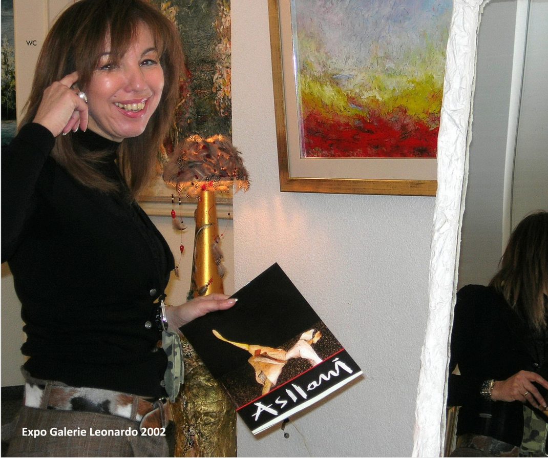 EXPO ASLLANI Galerie Leonardo 2002_ Malika Benoît