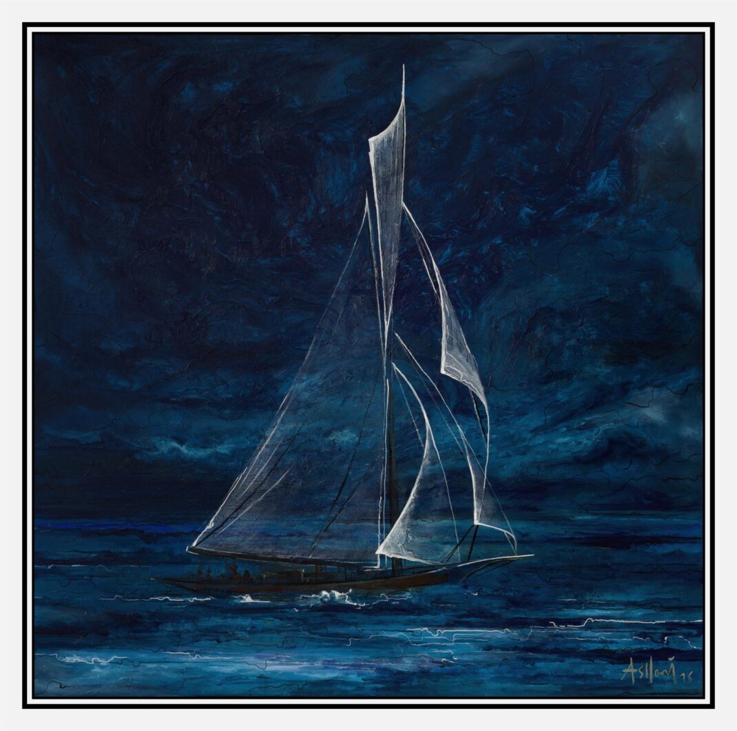 #LesVoilesduLémanSAM-Samedin ASLLANI#AsllaniartistepeintreLausanneSwisse