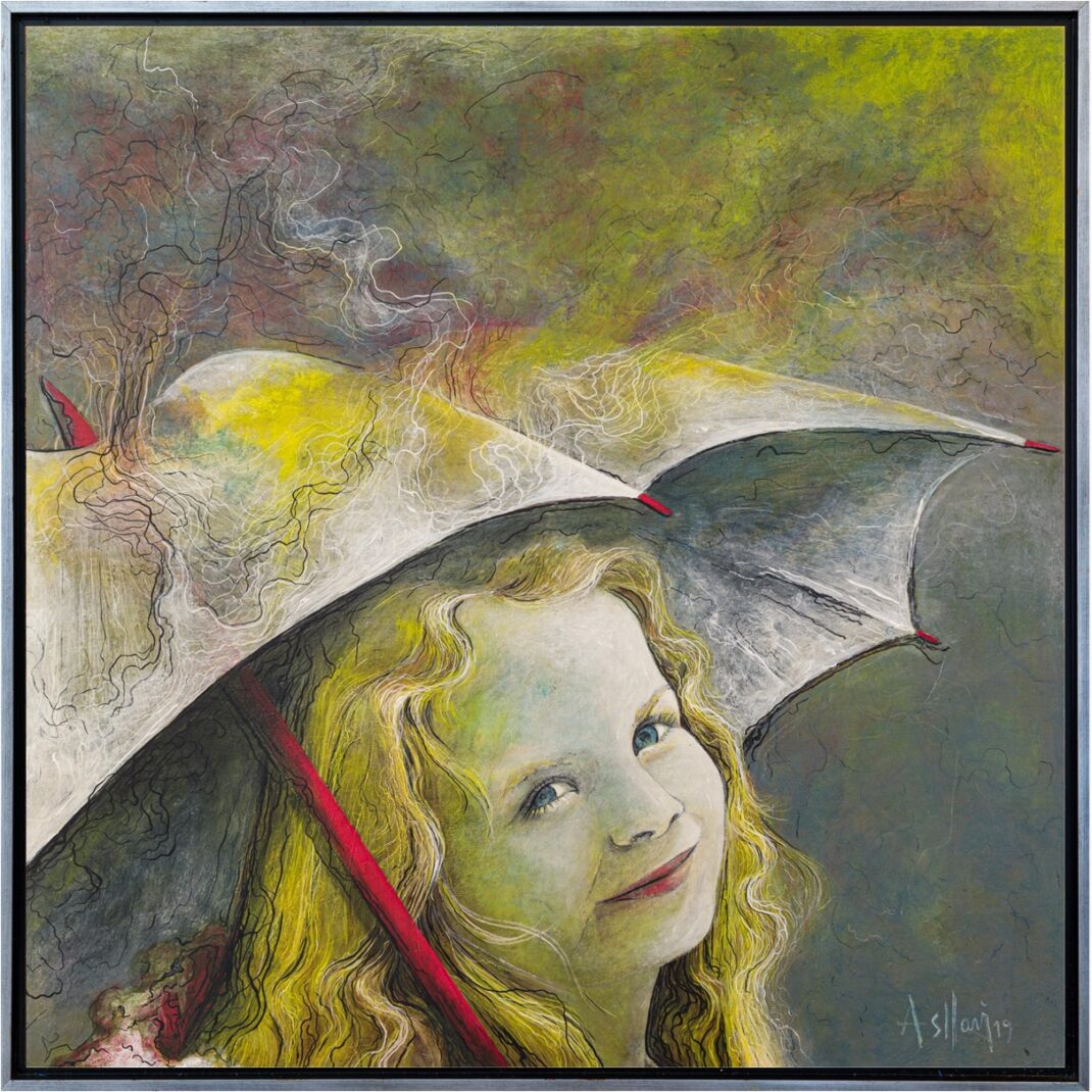 #SamASLLANI "Rona"Sam ASLLANI Artiste Peintre Lausanne info@asllani.net +41798496720