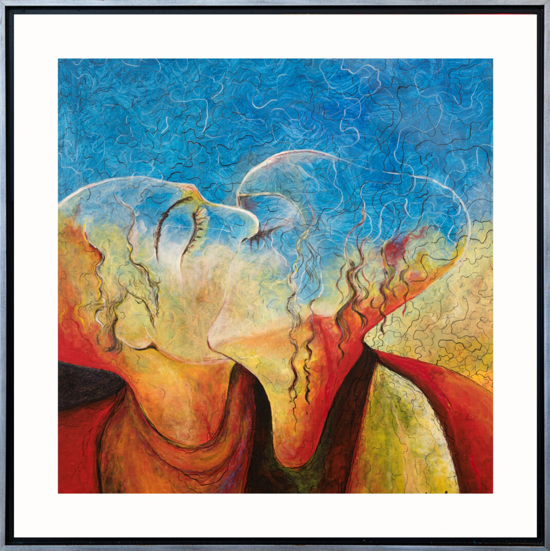 SAM-Samedin ASLLANI Le baiser #ASLLANILebaiserArtistePeintreLausanne